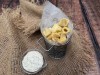 Филе дальневосточного кальмара в панировке с соусом тар-тар